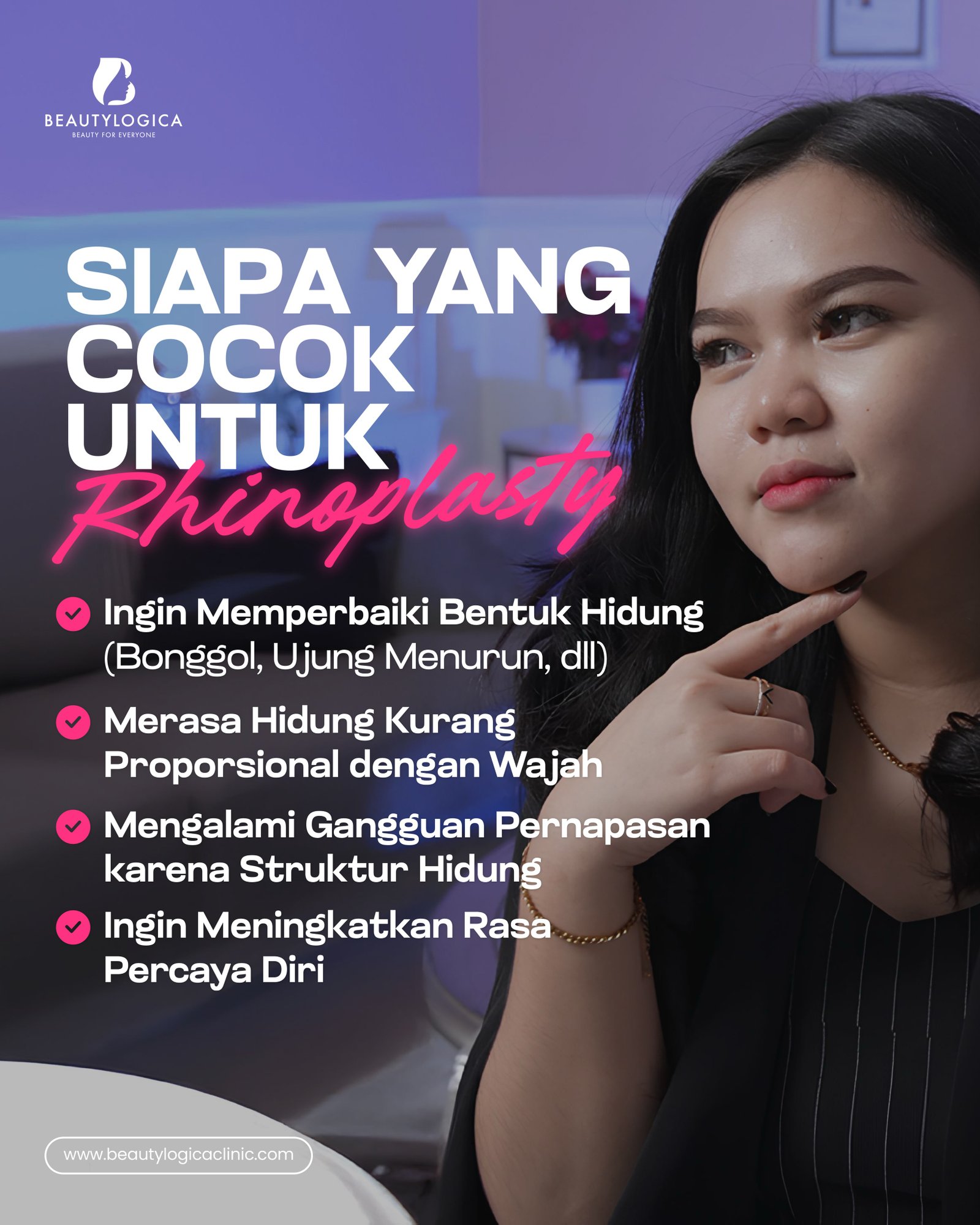 Evaluasi Bentuk Hidung Sebelum Rhinoplasty